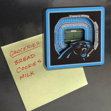Carolina Panthers 3D StadiumView Magnets