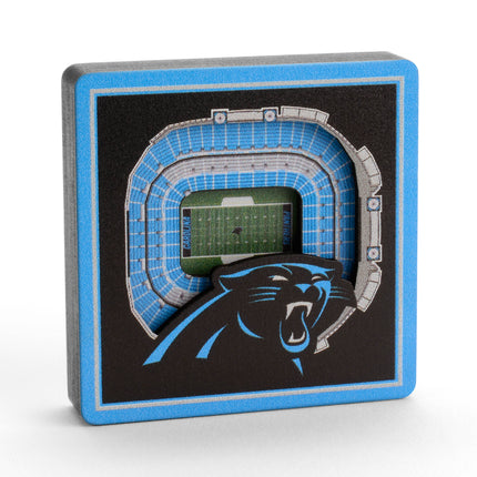 Carolina Panthers 3D StadiumView Magnets