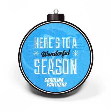 Carolina Panthers 3D StadiumView Ornaments