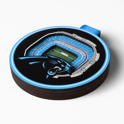 Carolina Panthers 3D StadiumView Ornaments