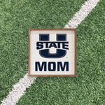 Load image into Gallery viewer, Utah State Aggies Artwork | Utah State Aggies Wall Art (Officially Licensed)Square
