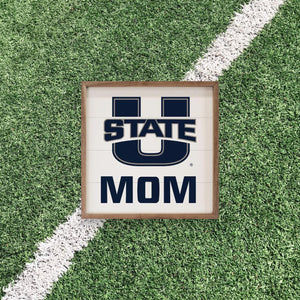 Utah State Aggies Artwork | Utah State Aggies Wall Art (Officially Licensed)Square