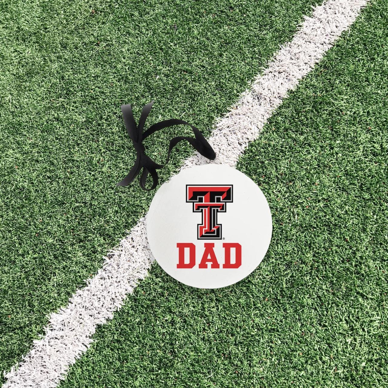 Texas Tech Red Raiders Ornament | Texas Tech Christmas Ornament | Texas Tech Dad Ornament | Officially Licensed