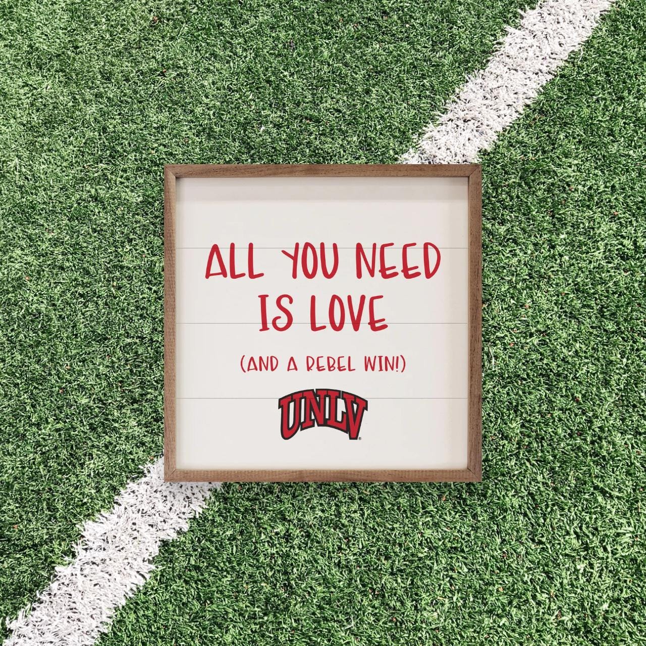 UNLV Rebels Artwork | UNLV Rebels Wall Art (Officially Licensed)Square