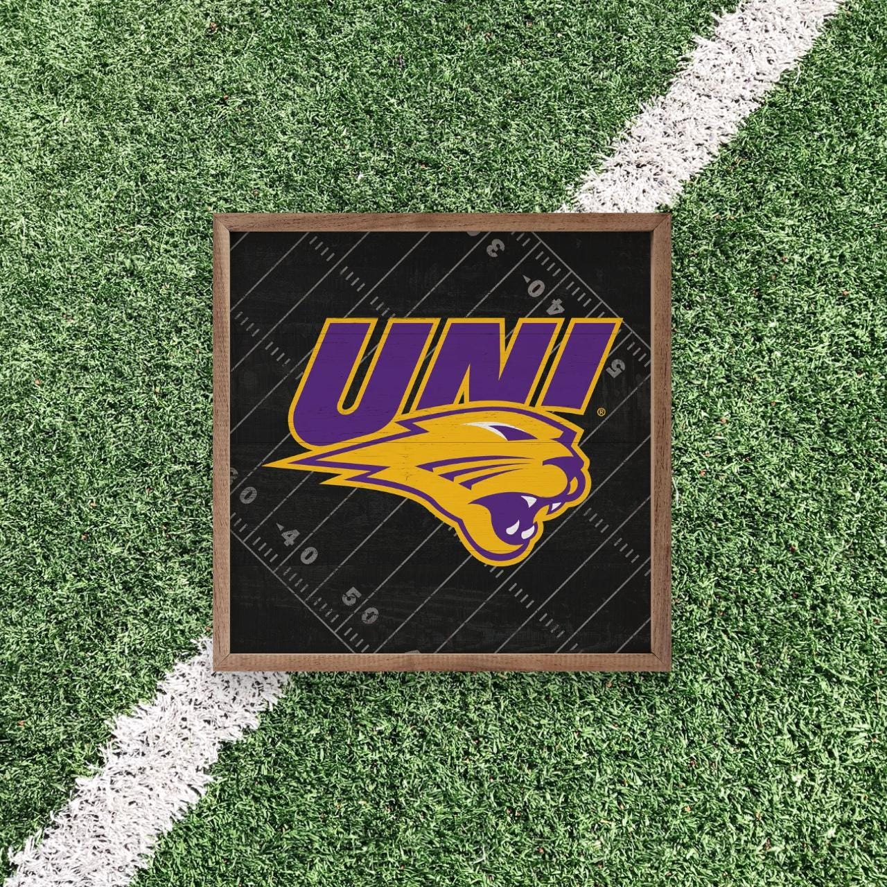 Northern Iowa Panthers Artwork | Northern Iowa Panthers Wall Art (Officially Licensed)Square