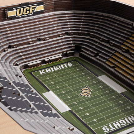 Central Florida Knights 25-Layer StadiumViews 3D Wall Art