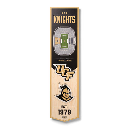 Central Florida Knights 8x32 3D Stadium Banner