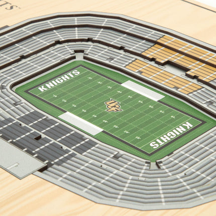 Central Florida Knights 5-Layer 3D StadiumView Wall Art