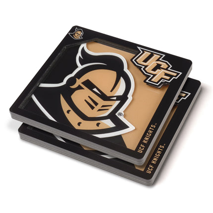 UCF Knights 3D Logo Series Coasters