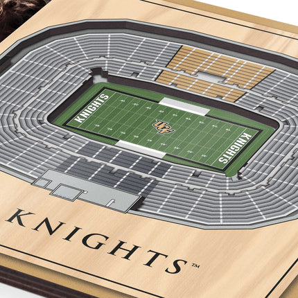 Central Florida Knights 3D StadiumView Picture Frame