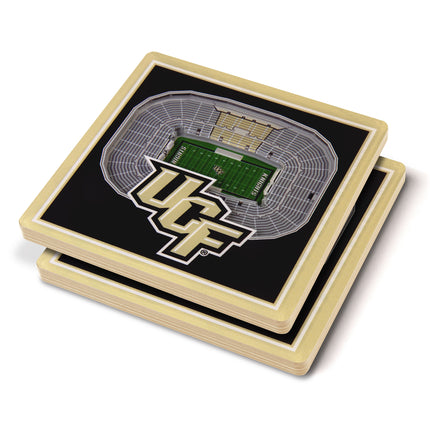 Central Florida Knights 3D Stadium View Coasters