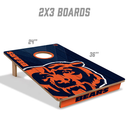 Chicago Bears 2x3 Cornhole Boards