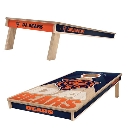 Chicago Bears Cornhole Boards 2x4 Slogan Series