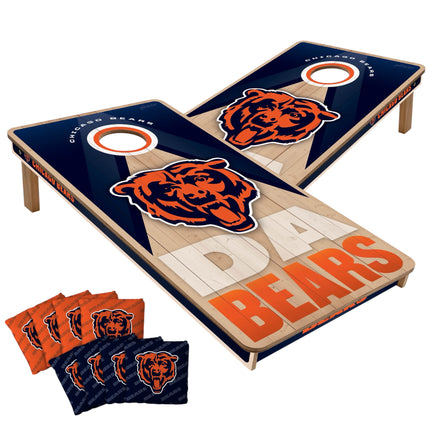 Chicago Bears Cornhole Boards 2x4 Slogan Series