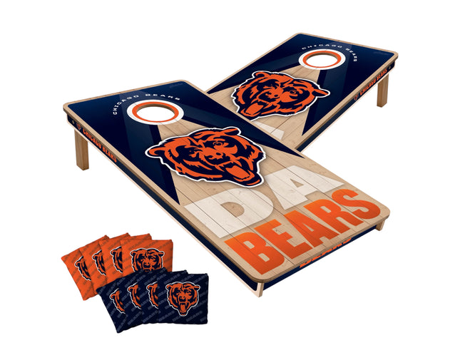 Chicago Bears Cornhole Boards 2x4 Slogan Series
