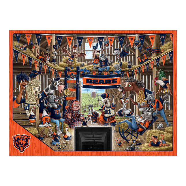 Chicago Bears Barnyard Fans Puzzle - 500 PC