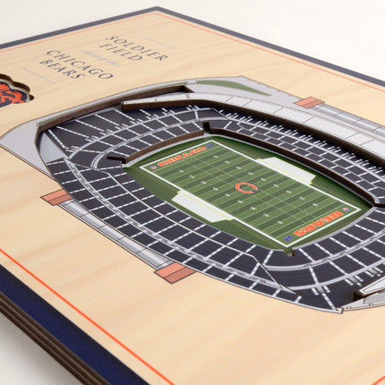Chicago Bears 3D StadiumView Desktop