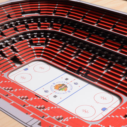 Chicago Blackhawks 25 Layer Arena Art