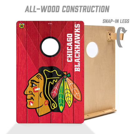 Chicago Blackhawks 2x3 Cornhole Boards