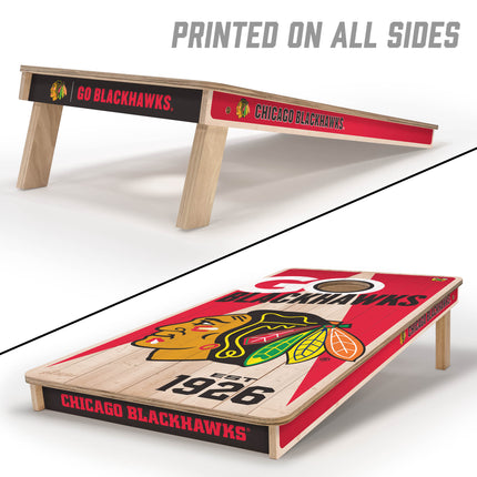 Chicago Blackhawks 2x4 Cornhole