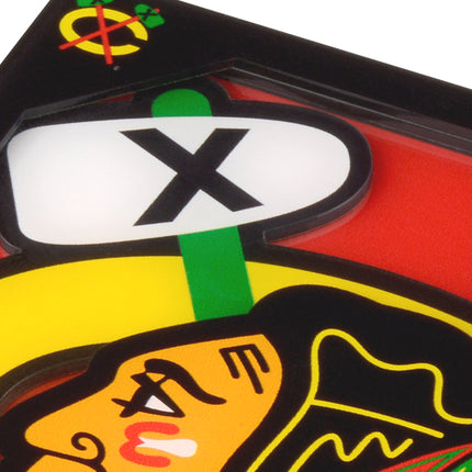Chicago Blackhawks 3D Logo Series Coasters