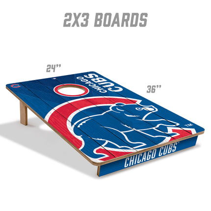 Chicago Cubs 2x3 Cornhole Boards