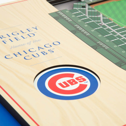 Chicago Cubs 5-Layer 3D StadiumView Wall Art