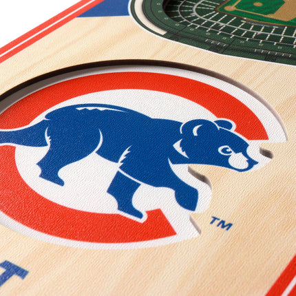 Chicago Cubs 3D Stadium 6x19 Banners