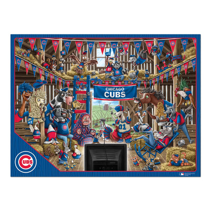 Chicago Cubs Barnyard Fans Puzzle - 500 PC
