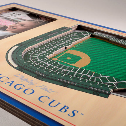Chicago Cubs 3D StadiumView Picture Frame