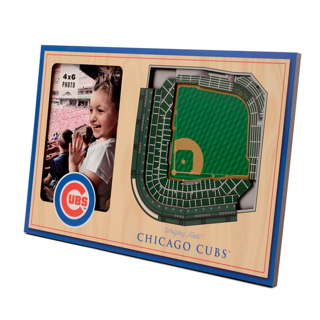 Chicago Cubs 3D StadiumView Picture Frame