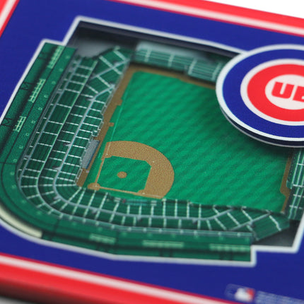 Chicago Cubs 3D Stadium View Coasters