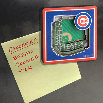 Chicago Cubs 3D StadiumView Magnets