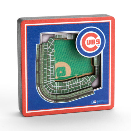 Chicago Cubs 3D StadiumView Magnets