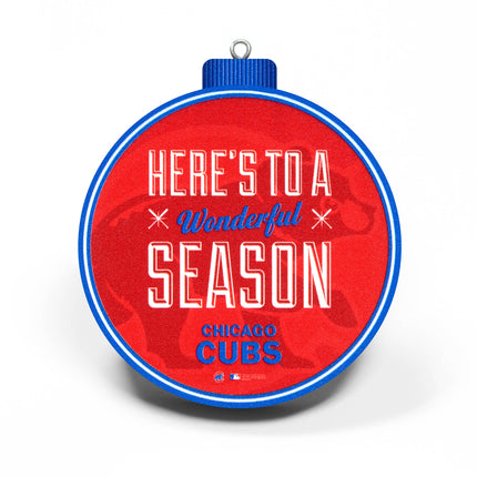Chicago Cubs 3D StadiumView Ornaments