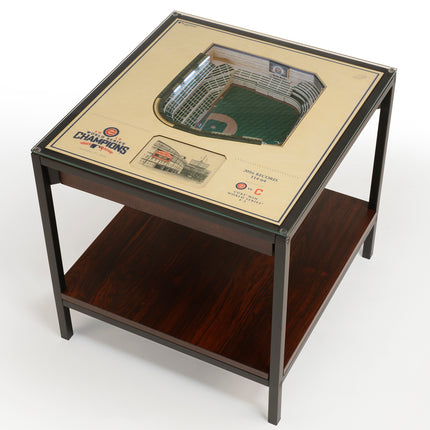 Chicago Cubs 25-Layer StadiumView End Table