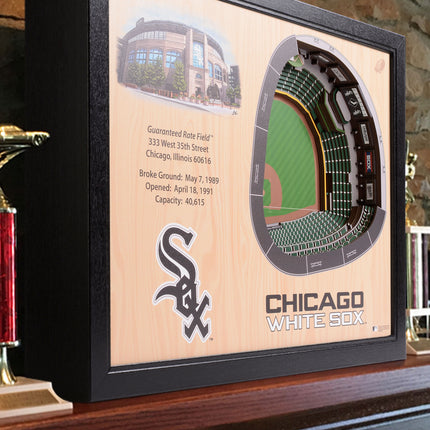 Chicago White Sox 25 Layer Stadium Art