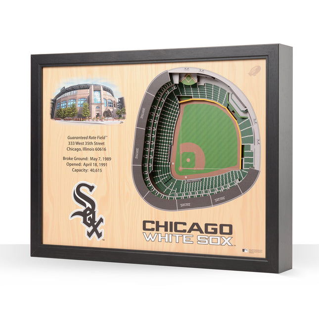 Chicago White Sox 25 Layer Stadium Art