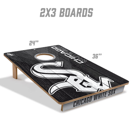 Chicago White Sox 2x3 Cornhole Boards