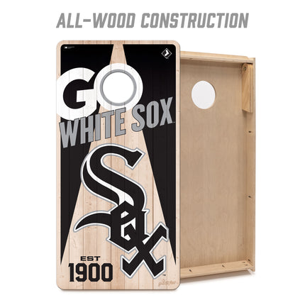 Chicago White Sox Cornhole Boards 2x4