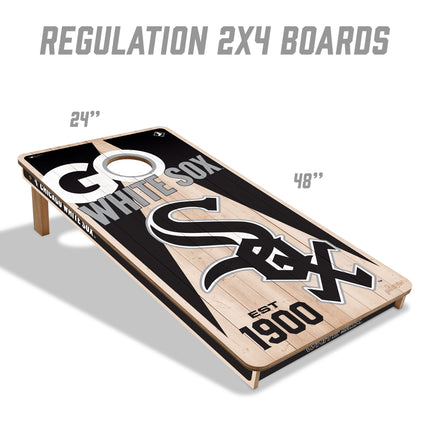 Chicago White Sox Cornhole Boards 2x4