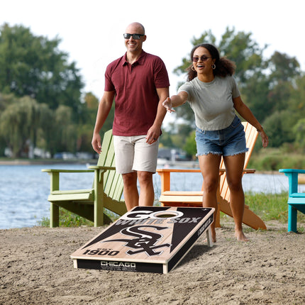 Chicago White Sox Cornhole Boards 2x4