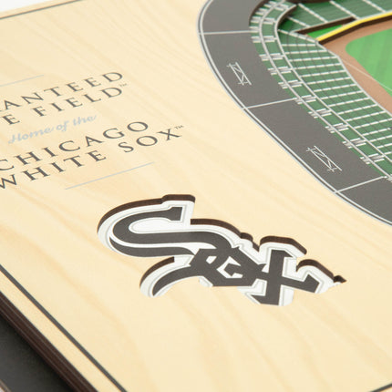 Chicago White Sox 5-Layer 3D StadiumView Wall Art