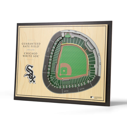 Chicago White Sox 5-Layer 3D StadiumView Wall Art