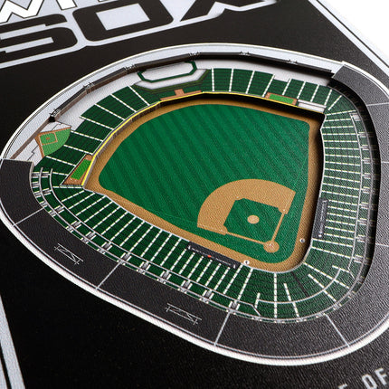 Chicago White Sox 8x32 3D Stadium Banner