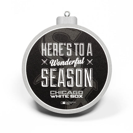 Chicago White Sox 3D Logo Series Ornament