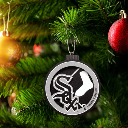 Chicago White Sox 3D Logo Series Ornament