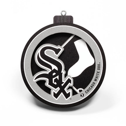 Chicago White Sox 3D Logo Series Ornament