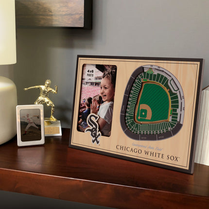 Chicago White Sox 3D StadiumView Picture Frame
