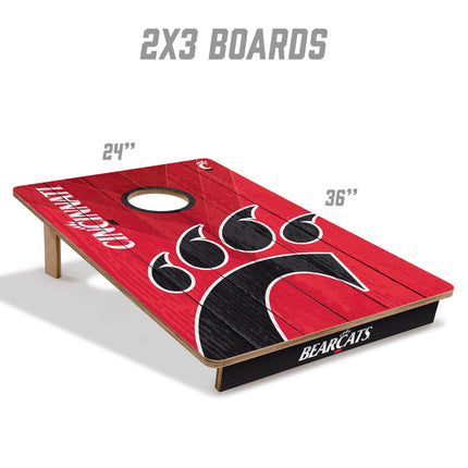 Cincinnati Bearcats 2x3 Cornhole